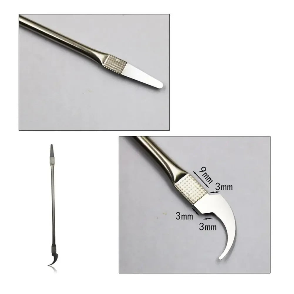 8pcs CPU IC Glue Remover Phone Repair Tool C Chip Repair Thin Blades