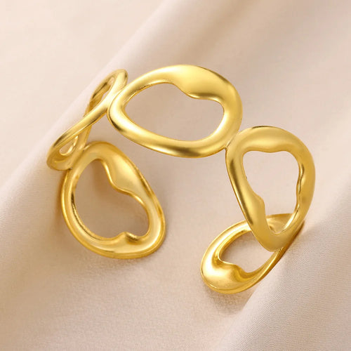 Classic Gold Color Wrinkle Texture Bangle Bracelet For Women Exquisite