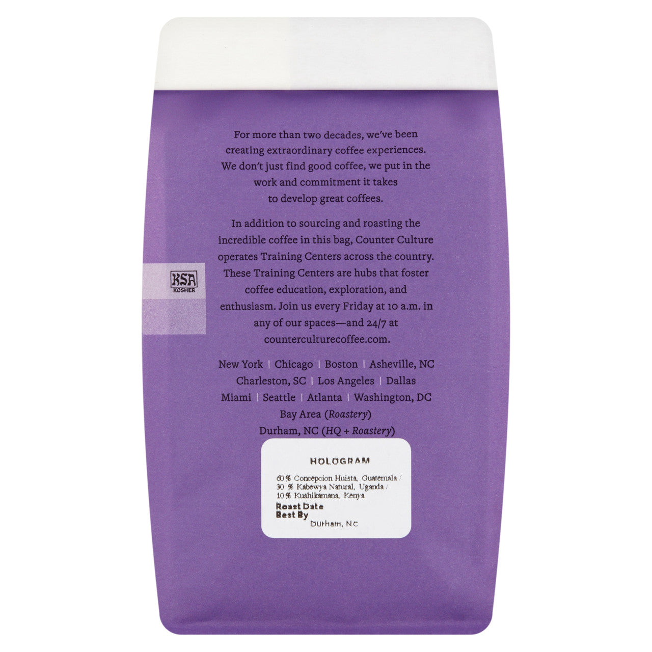 CCC COFFEE HOLOGRAM ( 6 X 12 OZ )-2