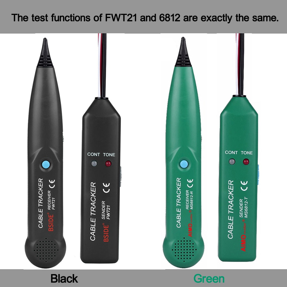MS6812 Cable Tracker Tester Professional Line LAN detector UTP STP Telephone Wire Tracer Breakpoint location Diagnose Tone-1