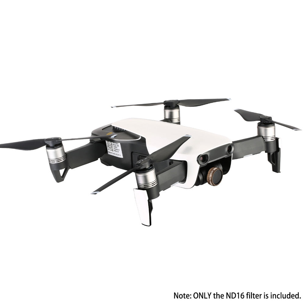 6 Pieces Pro Lens Filter Kit for DJI Mavic Air Drone Quadcopter Includes: ND4 ND8 ND16 ND4/PL ND8/PL ND16/PL (Gold)-3