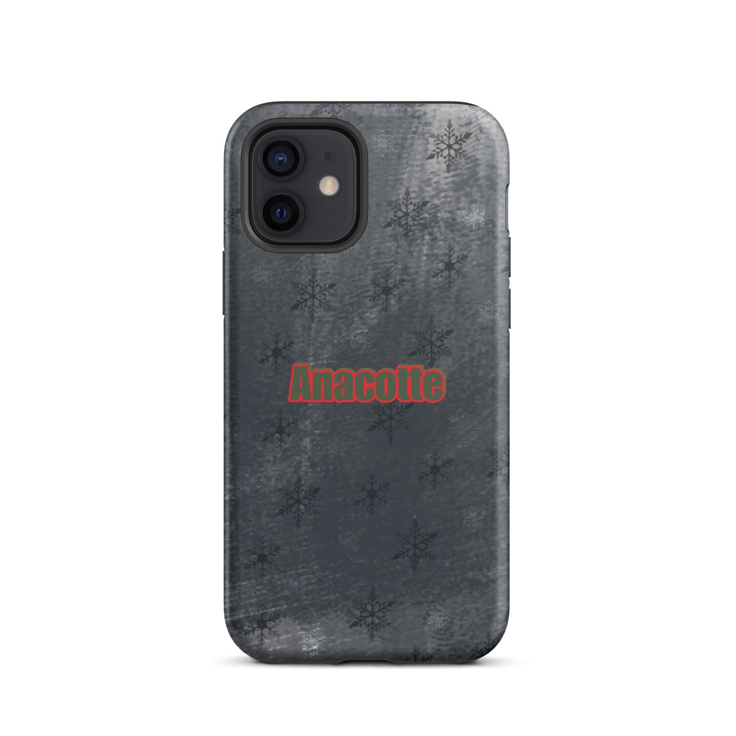 iPhone 14, 13, 12, 11 Christmas Theme iPhone Cases Black Anacotte-11