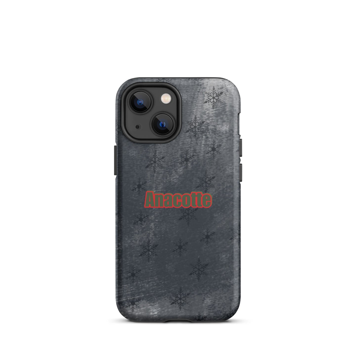 iPhone 14, 13, 12, 11 Christmas Theme iPhone Cases Black Anacotte-18