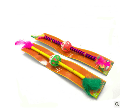 Whisker Whirligig: Handcrafted Solid Wood Cat Toy-18