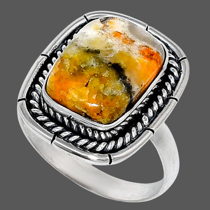 Premium Quality Natural Indonesian Bumble Bee Ring size-8 R-1728 54-ER14454