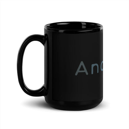 Anacotte Black Glossy Mug-3