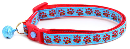 Santa Paws Breakaway Cat Collar-1