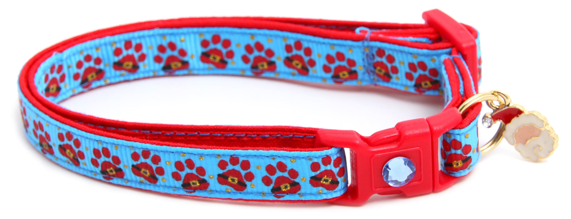 Santa Paws Breakaway Cat Collar-2