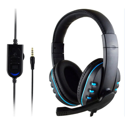 Wired Gaming Headset with Microphone for PS4/PC-4