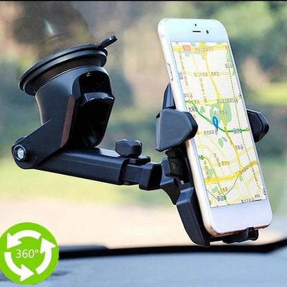 Car Phone Mount Holder Adjustable Long Neck One Touch-1
