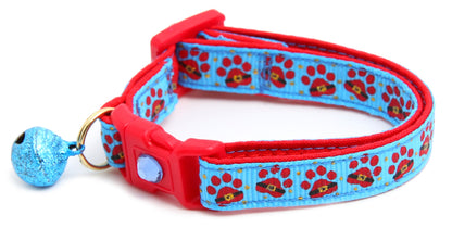 Santa Paws Breakaway Cat Collar-4
