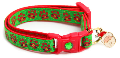 Santa Paws Breakaway Cat Collar-13