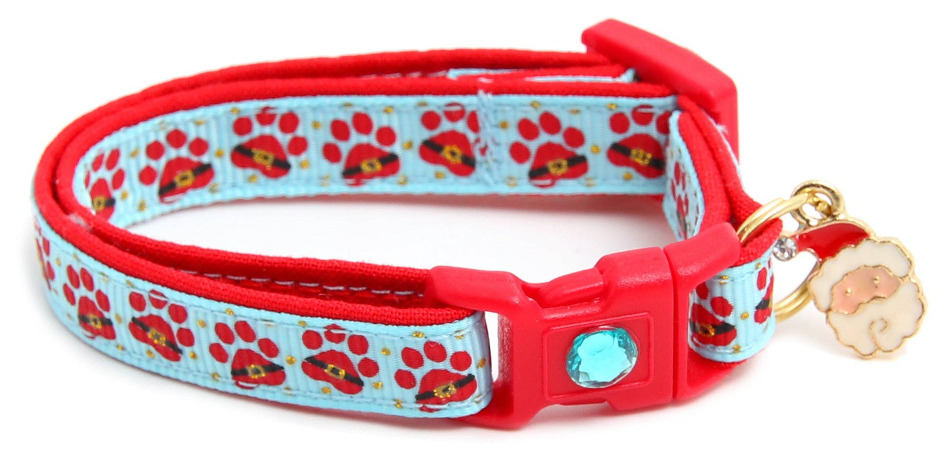 Santa Paws Breakaway Cat Collar-11