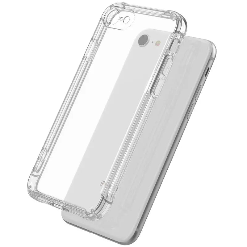 Protective Silicone Transparent Phone Case-1