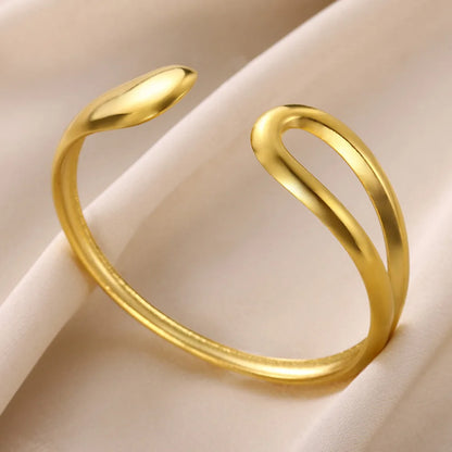 Classic Gold Color Wrinkle Texture Bangle Bracelet For Women Exquisite