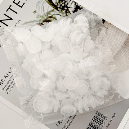100Pcs Wholesale Disposable Eyelash Glue Fan Cup Rings Holder