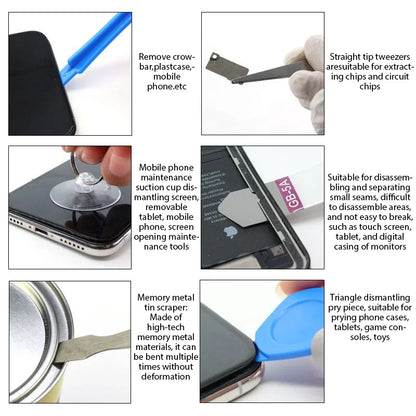 22 in 1 Mobile Phone Repair Tools Disassemble Repair Kit for iPhone