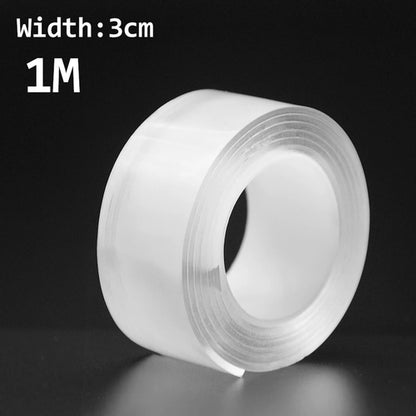 1/3/5M Traceless And Reusable Waterproof Double-sided Tape Nano Tape,
