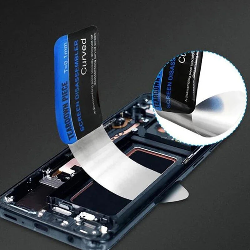 1pc Steel Metal Mobile Phone Curved LCD Screen Spudger Opening Pry