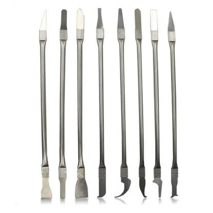 8pcs CPU IC Glue Remover Phone Repair Tool C Chip Repair Thin Blades