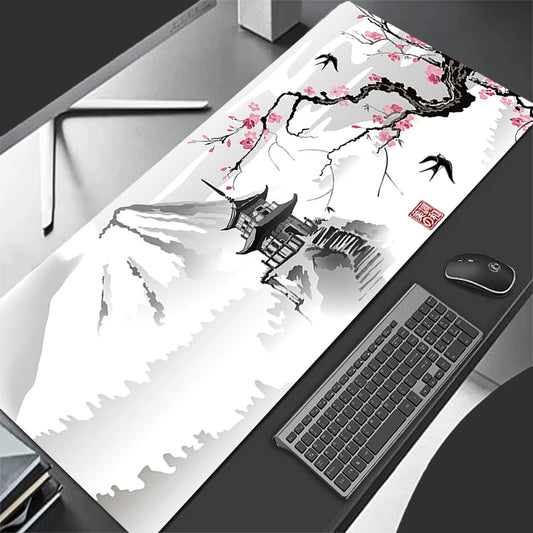 Mouse Pad Gaming Sakura Japanese Cherry Blossom XL Home New HD