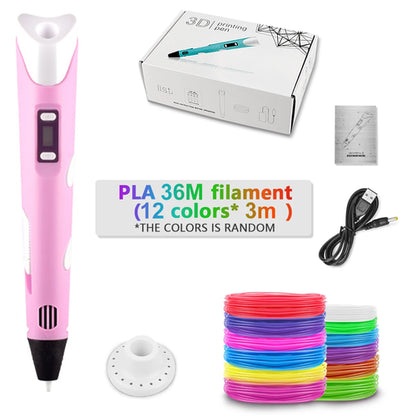 3D Pen For Children 3D Printing Drawing Pen DIY Funny Set for Kids