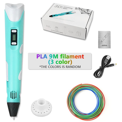 3D Pen For Children 3D Printing Drawing Pen DIY Funny Set for Kids