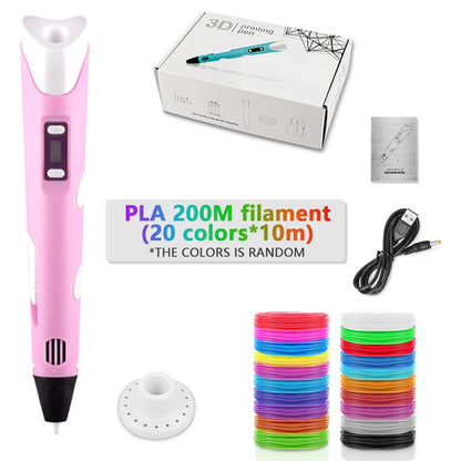 3D Pen For Children 3D Printing Drawing Pen DIY Funny Set for Kids