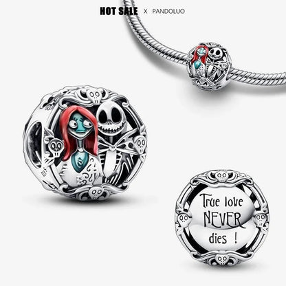Disney The Nightmare Before Christmas Charm Beads Fit Pandora Bracelet