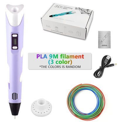 3D Pen For Children 3D Printing Drawing Pen DIY Funny Set for Kids