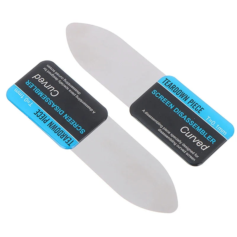 1pc Steel Metal Mobile Phone Curved LCD Screen Spudger Opening Pry