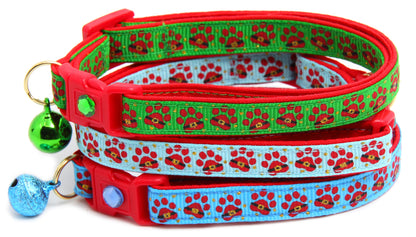 Santa Paws Breakaway Cat Collar-0