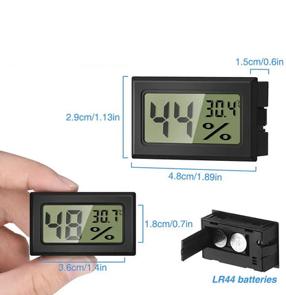 Mini LCD Digital Thermometer Hygrometer Temperature Indoor Convenient