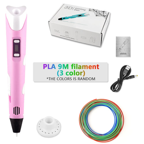 3D Pen For Children 3D Printing Drawing Pen DIY Funny Set for Kids