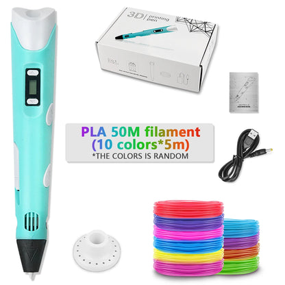 3D Pen For Children 3D Printing Drawing Pen DIY Funny Set for Kids