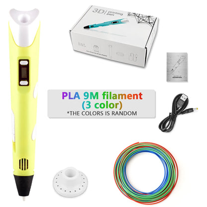 3D Pen For Children 3D Printing Drawing Pen DIY Funny Set for Kids