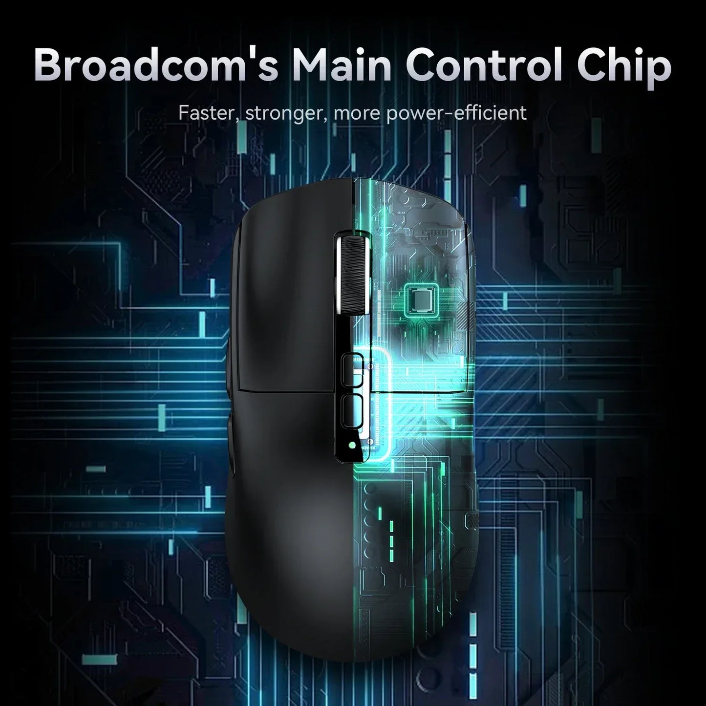 Attack Shark X6 Bluetooth Mouse , PixArt PAW3395, Tri-Mode Connection,