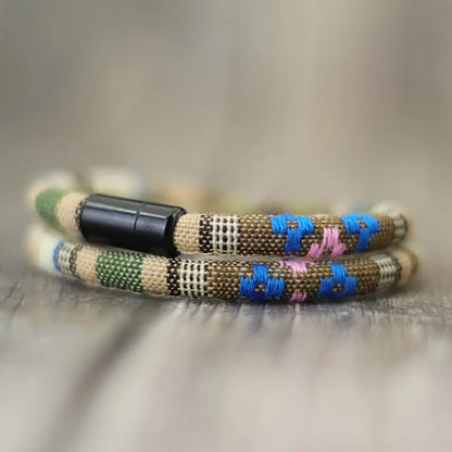 New In Men Bohemia Rope Bracelet Attract Magentic Braclet Adventure