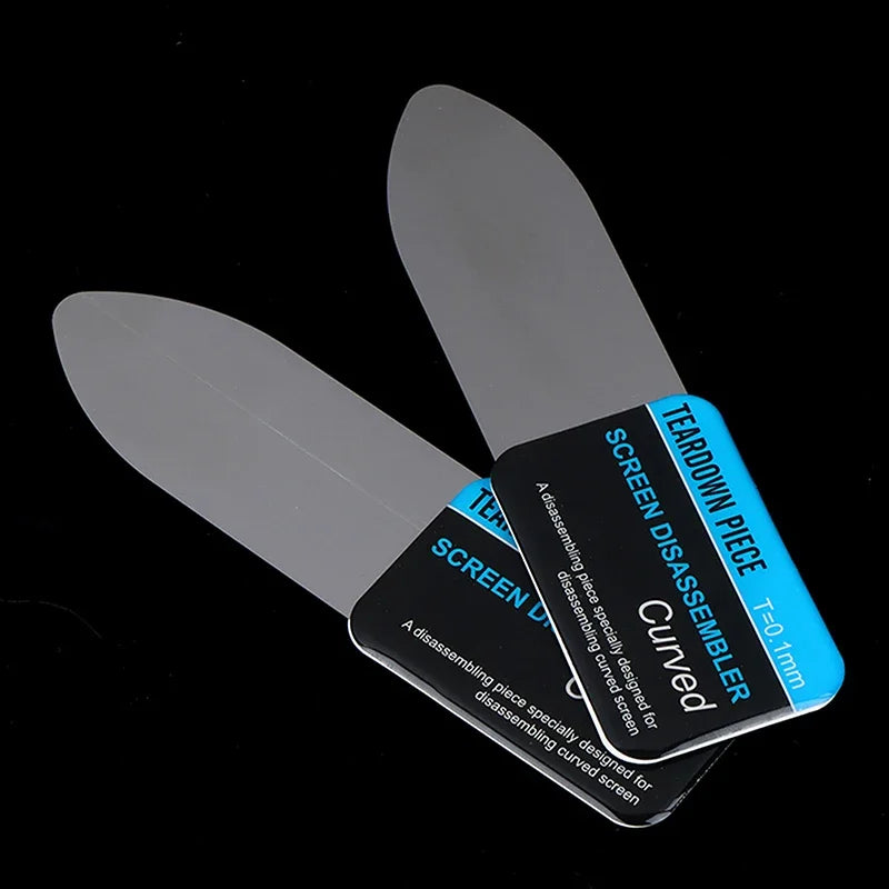 1pc Steel Metal Mobile Phone Curved LCD Screen Spudger Opening Pry