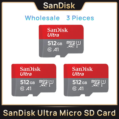 SanDisk Ultra A1 Micro SD Memory Card V10 C10 U1 32GB 64G 128G 256G
