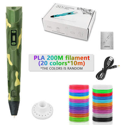 3D Pen For Children 3D Printing Drawing Pen DIY Funny Set for Kids