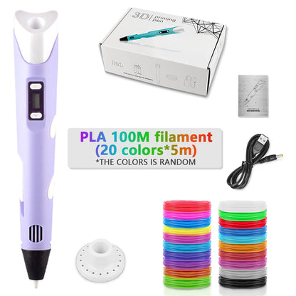 3D Pen For Children 3D Printing Drawing Pen DIY Funny Set for Kids