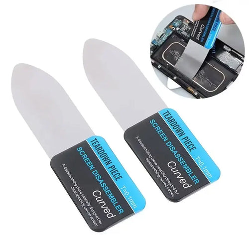 1pc Steel Metal Mobile Phone Curved LCD Screen Spudger Opening Pry