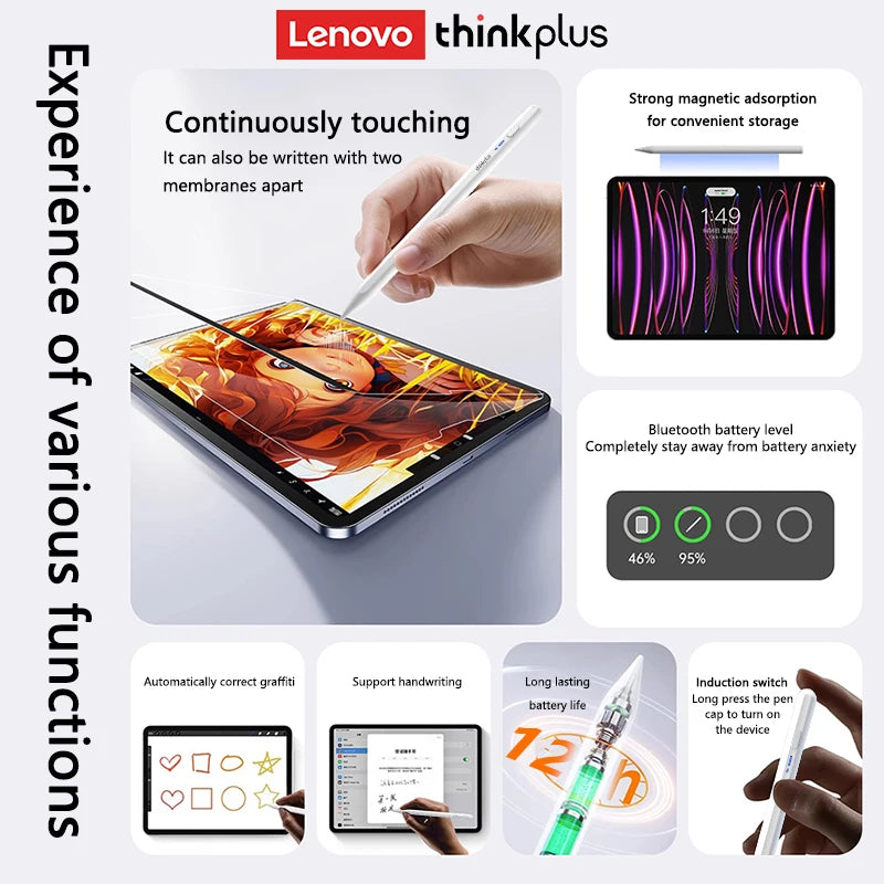 Thinkplus BP16APFor iPad with Palm Rejection Stylus Pen For iPad Air