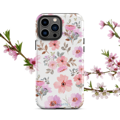 Anacotte Pure Vibes Sakula Pink Floral Design iPhone case-2