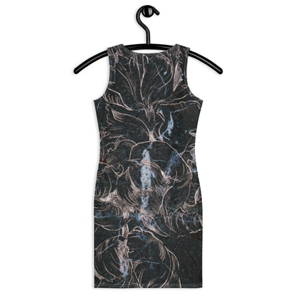Anacotte Sublimation Cut & Sew Abstract Floral Dress-3