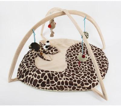 Cozycat Foldable Cartoon Cat Play Tent Hammock: The Ultimate Cat Haven-12