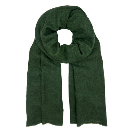Forest Green Handloom Cashmere Scarf