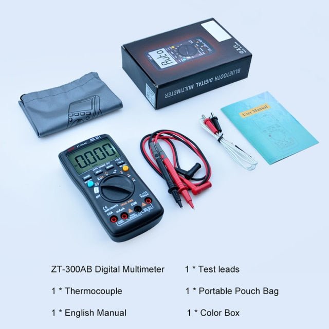 Digital multimeter Wireless Technology Ammeter True RMS Auto Rang Intelligent analog Voltmeter Capacitor Tester DIY Tool-5