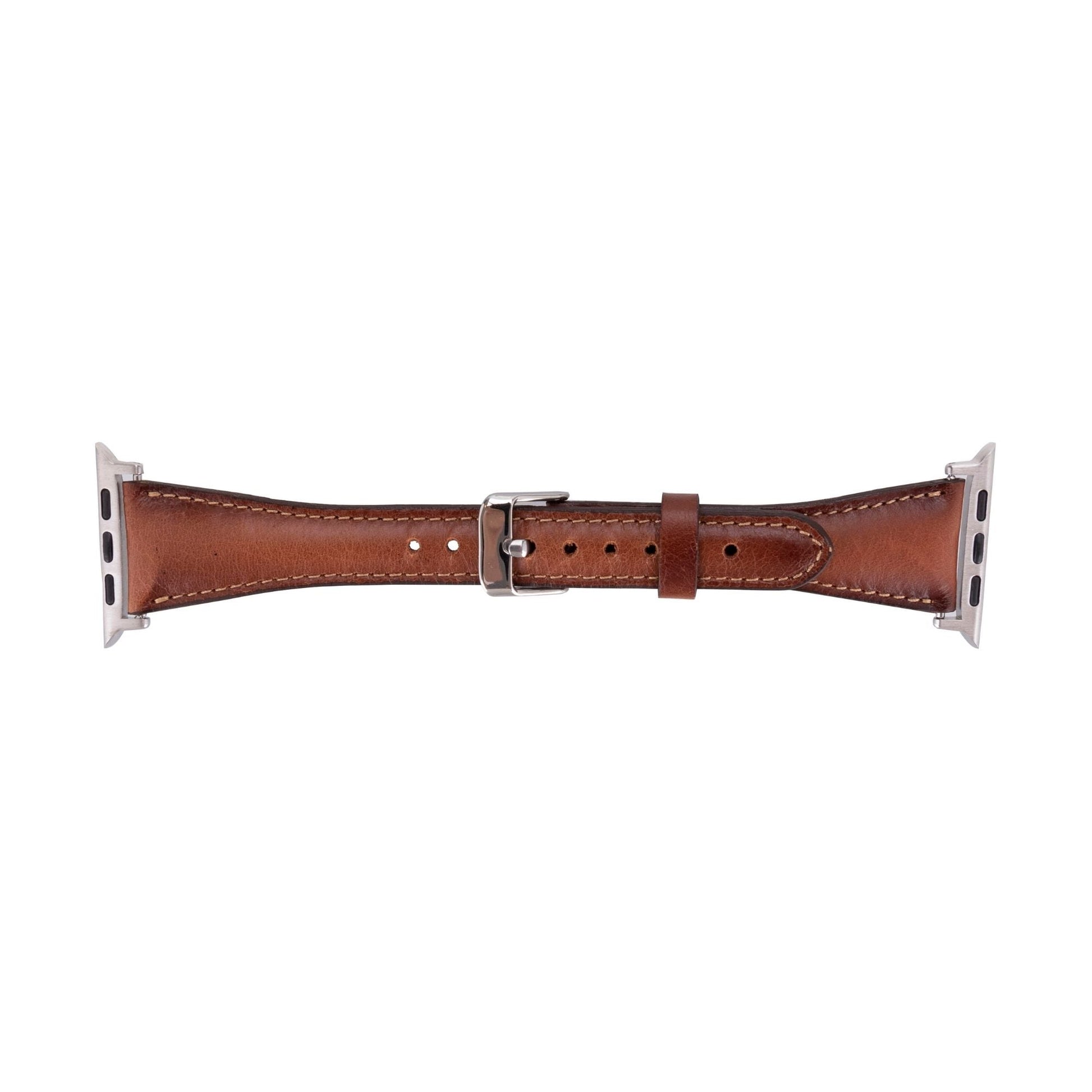Evansville Slim Leather Bands for Apple Watch 9, Ultra 2 & SE-4